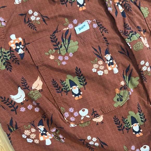 Duluth Trading Co Garden Gnome Romper/Jumpsuit - Picture 4 of 7